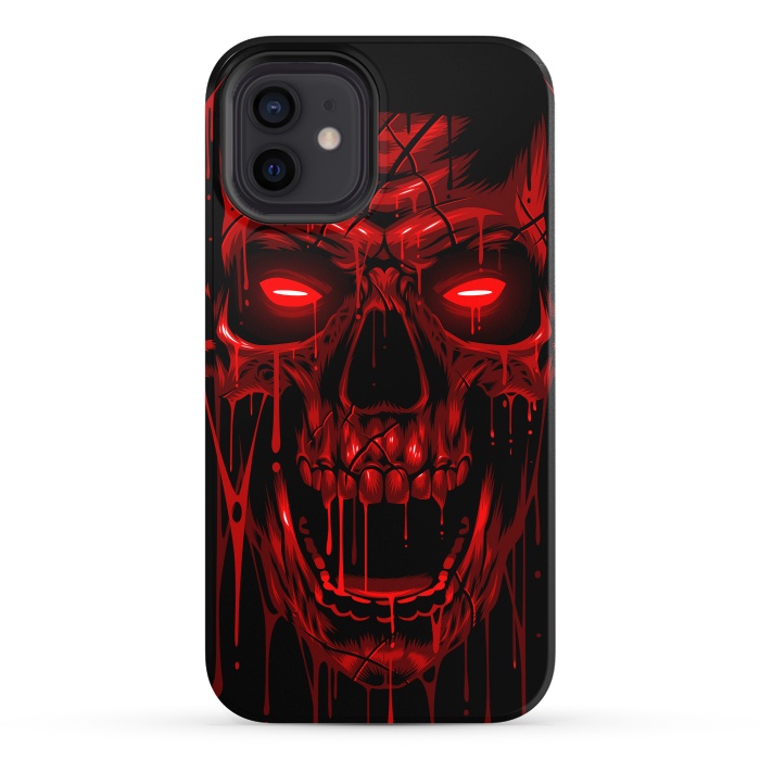 iPhone 12 StrongFit Blood Skull by Alberto