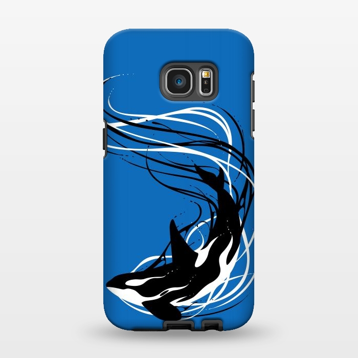 Galaxy S7 EDGE StrongFit Fantasy Killer Whale by Alberto