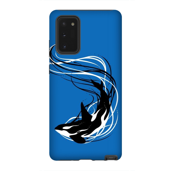 Galaxy Note 20 StrongFit Fantasy Killer Whale by Alberto