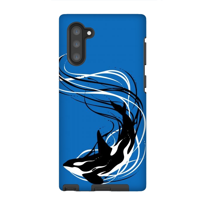 Galaxy Note 10 StrongFit Fantasy Killer Whale by Alberto