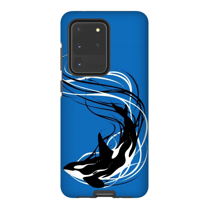 Galaxy S20 Ultra StrongFit Fantasy Killer Whale by Alberto