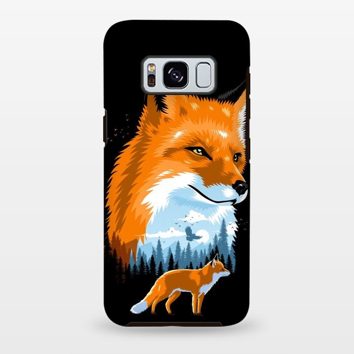 Galaxy S8 plus StrongFit Fox in forest by Alberto