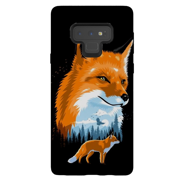 Galaxy Note 9 StrongFit Fox in forest by Alberto