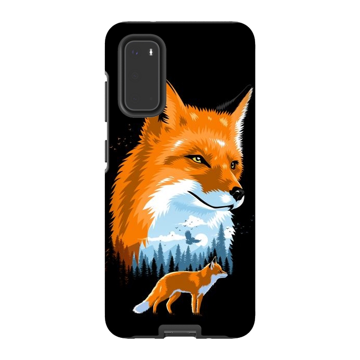 Galaxy S20 StrongFit Fox in forest by Alberto