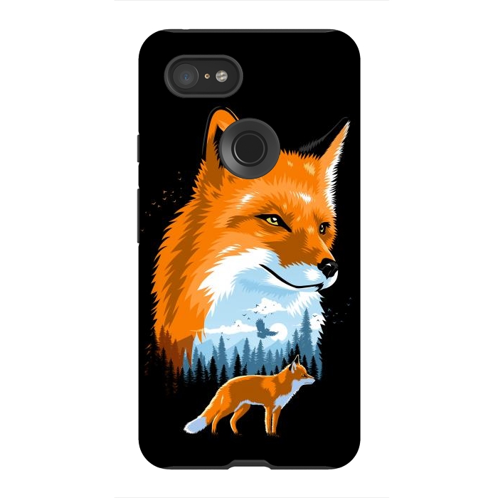 Pixel 3XL StrongFit Fox in forest by Alberto