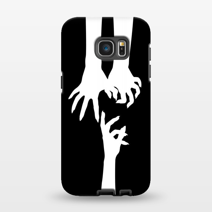 Galaxy S7 EDGE StrongFit Hands of Zombie by Alberto