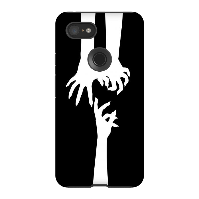 Pixel 3XL StrongFit Hands of Zombie by Alberto
