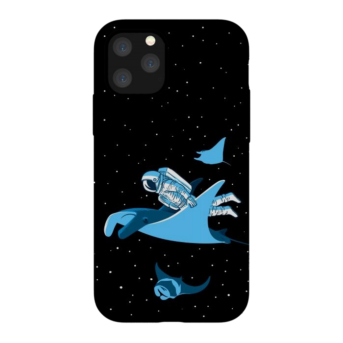 iPhone 11 Pro StrongFit Astronaut blanket fish by Alberto