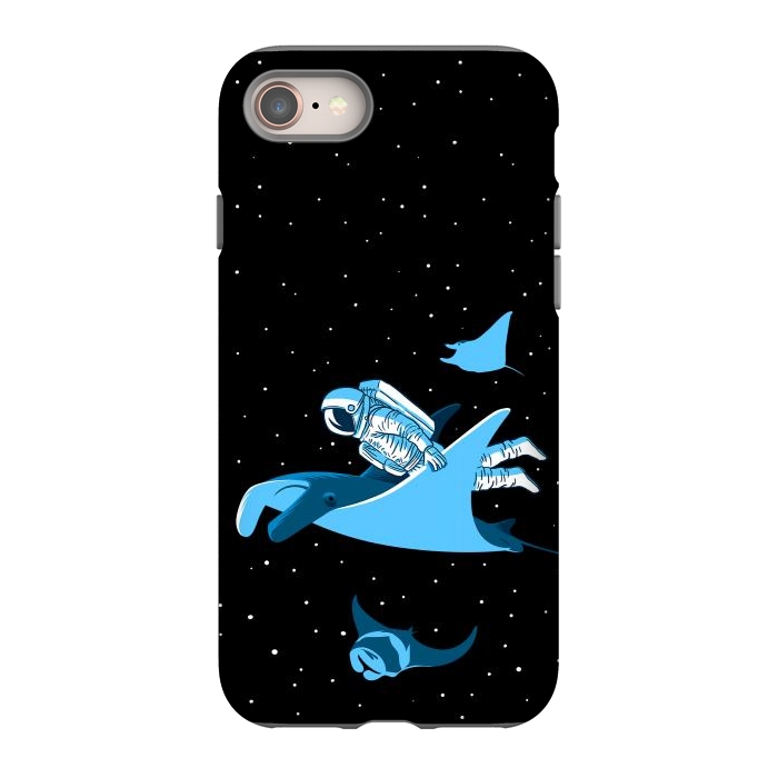 iPhone SE StrongFit Astronaut blanket fish by Alberto