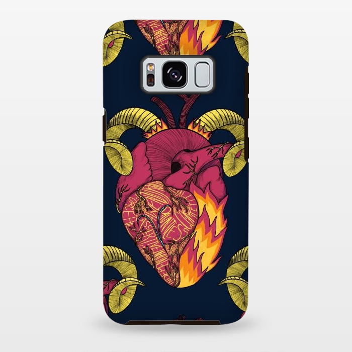 Galaxy S8 plus StrongFit Aries Heart by Ranggasme