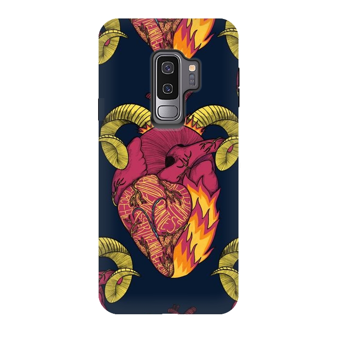 Galaxy S9 plus StrongFit Aries Heart by Ranggasme
