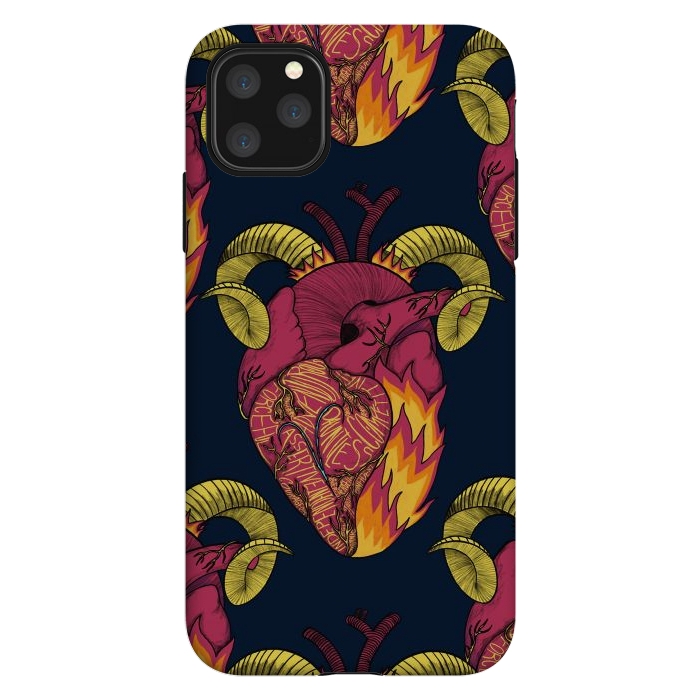 iPhone 11 Pro Max StrongFit Aries Heart by Ranggasme