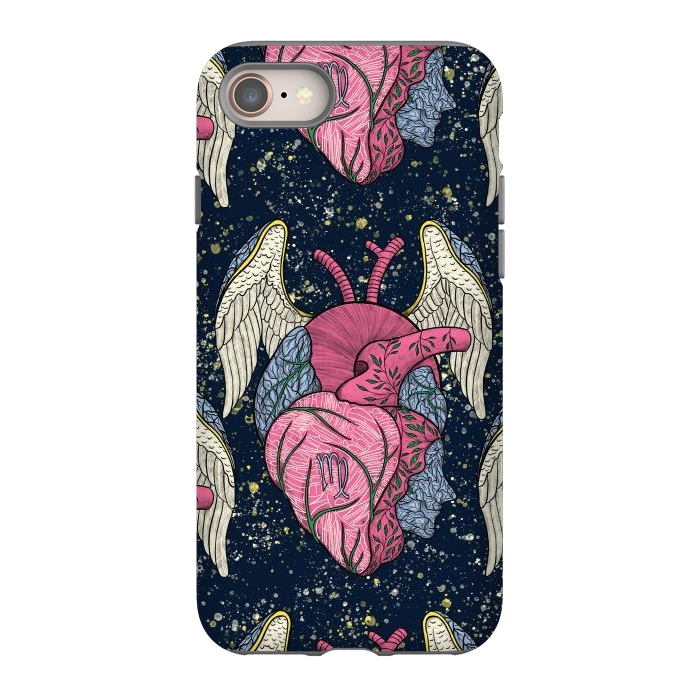 iPhone 8 StrongFit Virgo Heart by Ranggasme