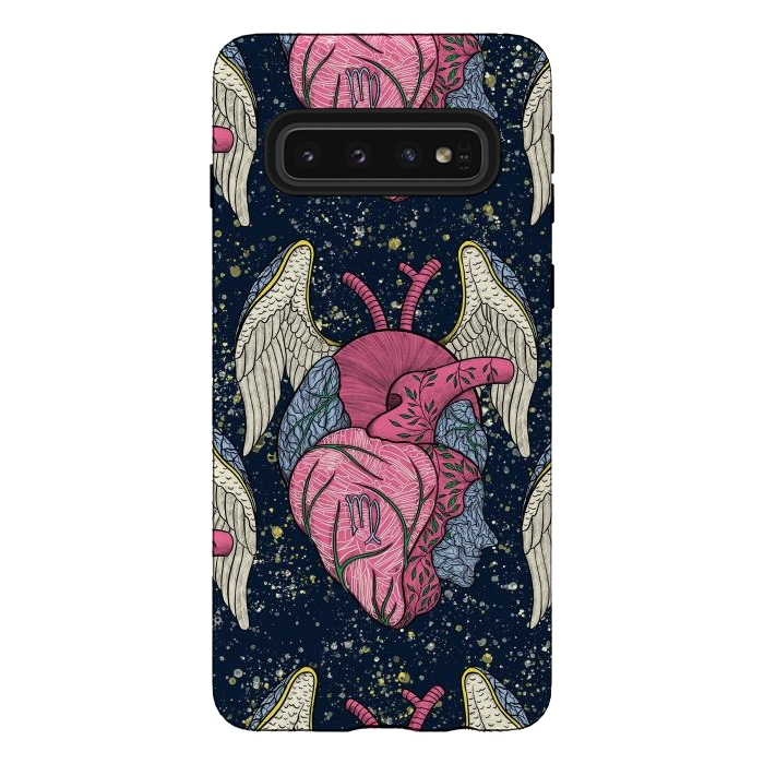 Galaxy S10 StrongFit Virgo Heart by Ranggasme