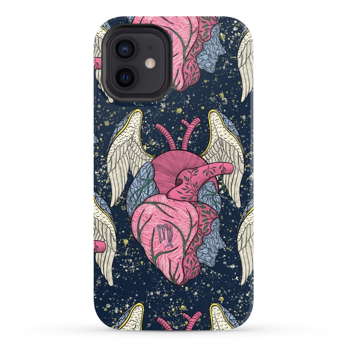 iPhone 12 StrongFit Virgo Heart by Ranggasme