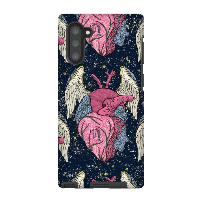 Galaxy Note 10 StrongFit Virgo Heart by Ranggasme