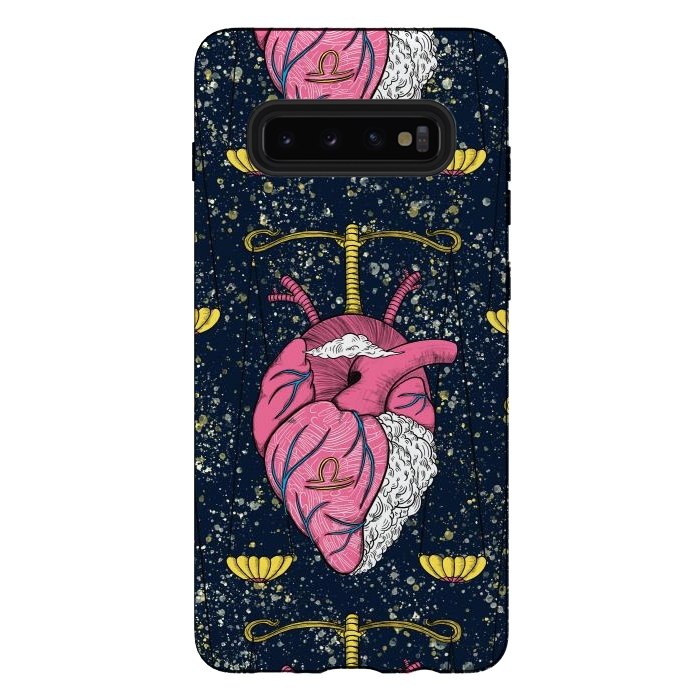 Galaxy S10 plus StrongFit Libra Heart by Ranggasme
