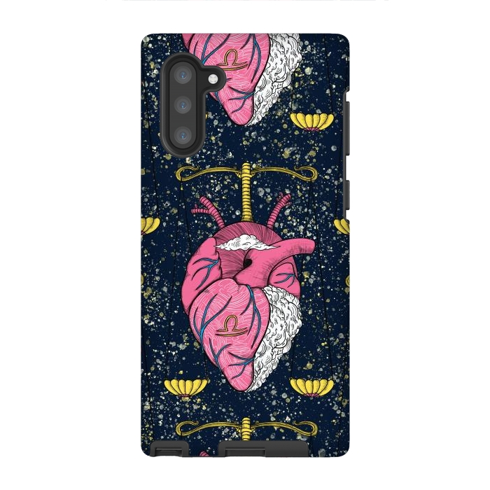 Galaxy Note 10 StrongFit Libra Heart by Ranggasme