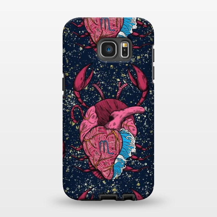 Galaxy S7 EDGE StrongFit Scorpio Heart by Ranggasme