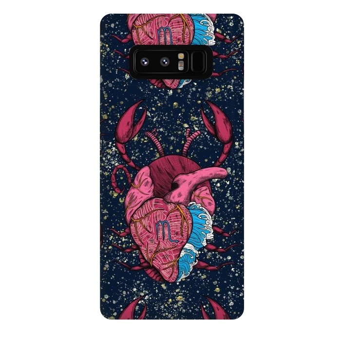 Galaxy Note 8 StrongFit Scorpio Heart by Ranggasme