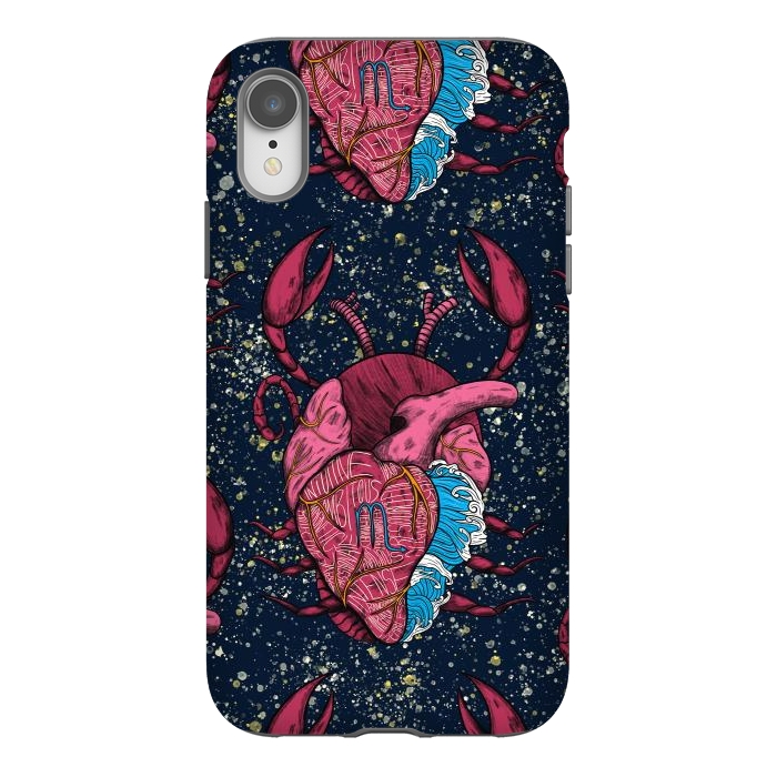 iPhone Xr StrongFit Scorpio Heart by Ranggasme