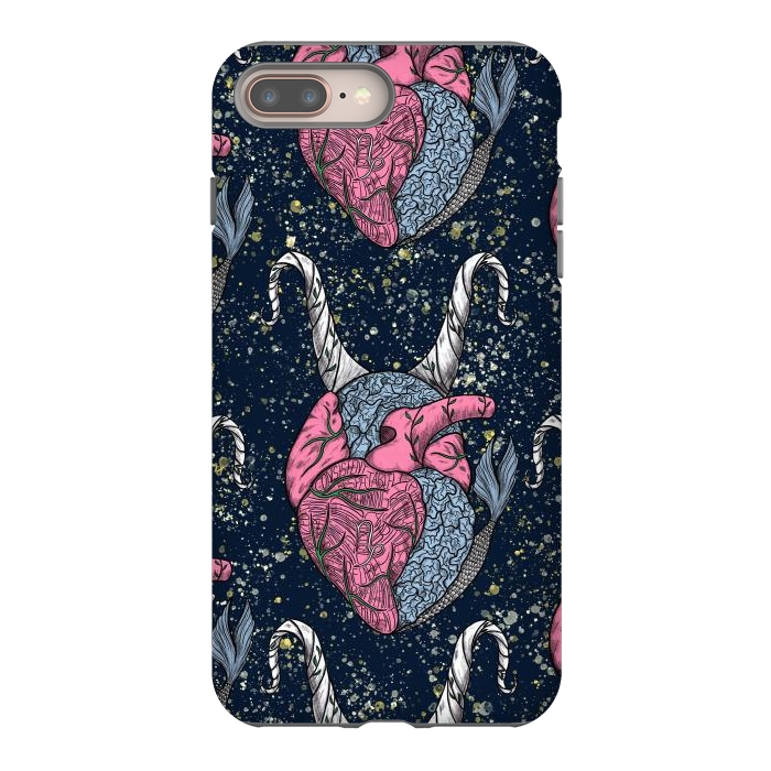 iPhone 7 plus StrongFit Capricorn Heart by Ranggasme