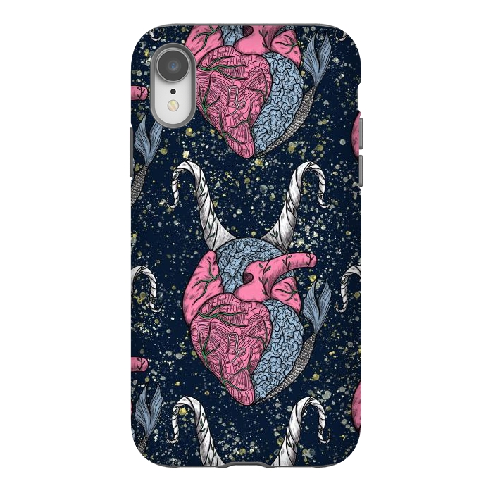 iPhone Xr StrongFit Capricorn Heart by Ranggasme
