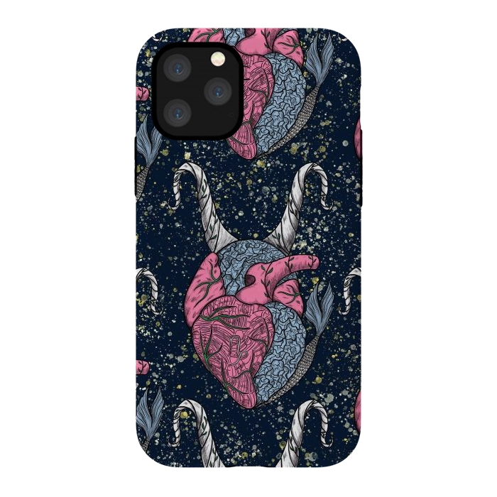 iPhone 11 Pro StrongFit Capricorn Heart by Ranggasme