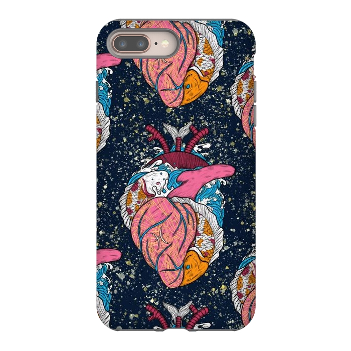 iPhone 7 plus StrongFit Pisces Heart by Ranggasme