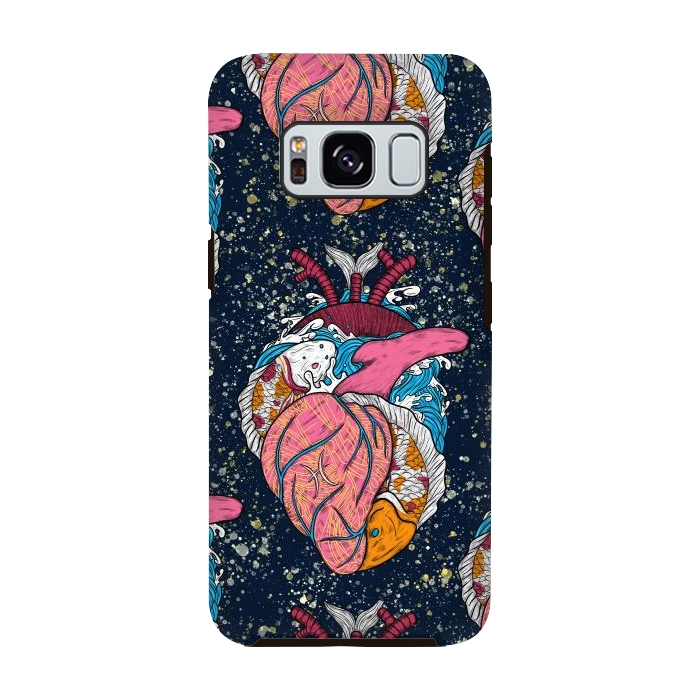 Galaxy S8 StrongFit Pisces Heart by Ranggasme