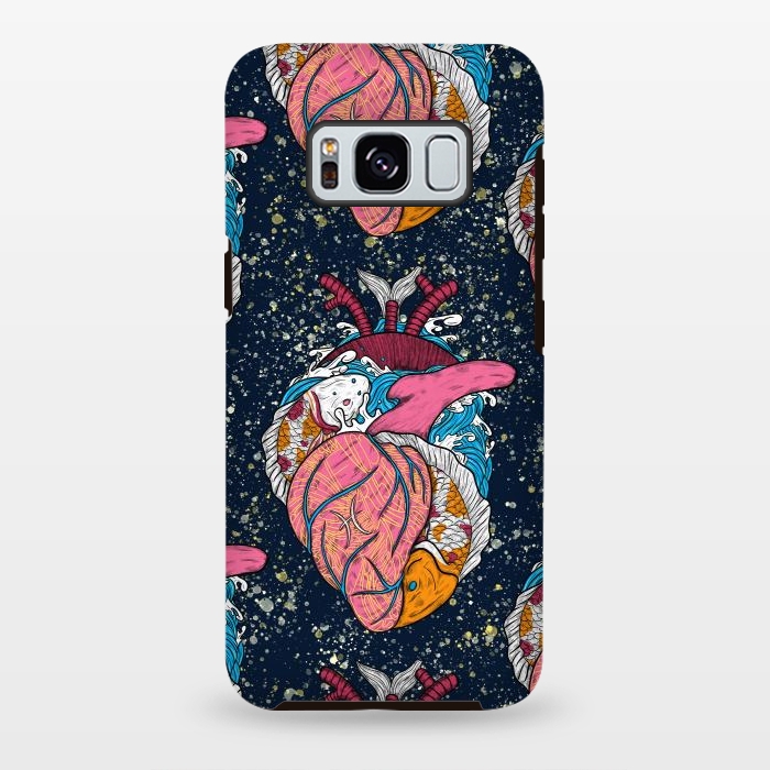 Galaxy S8 plus StrongFit Pisces Heart by Ranggasme
