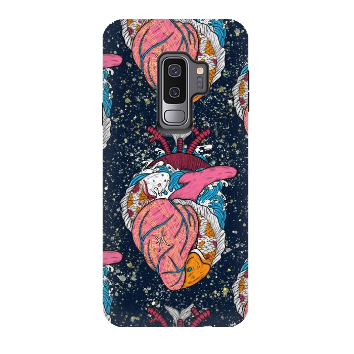 Galaxy S9 plus StrongFit Pisces Heart by Ranggasme