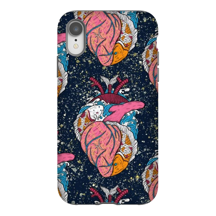 iPhone Xr StrongFit Pisces Heart by Ranggasme