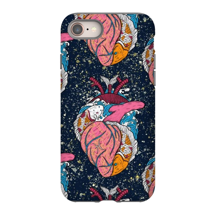 iPhone SE StrongFit Pisces Heart by Ranggasme