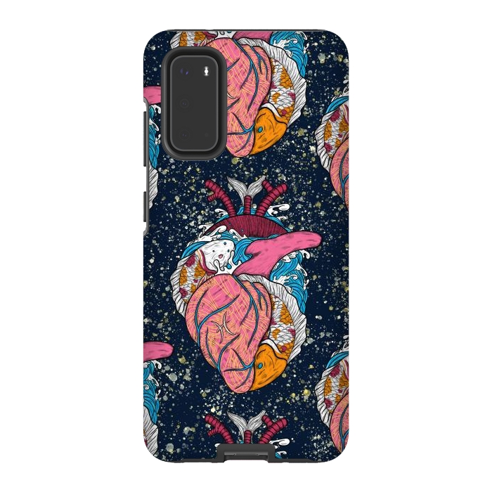 Galaxy S20 StrongFit Pisces Heart by Ranggasme