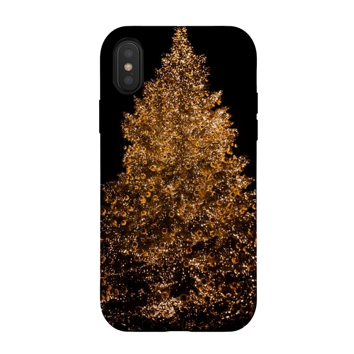 iPhone Xs / X StrongFit Christmas tree by Winston