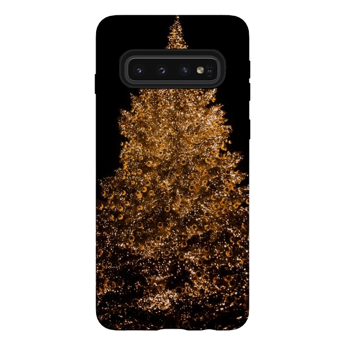Galaxy S10 StrongFit Christmas tree by Winston