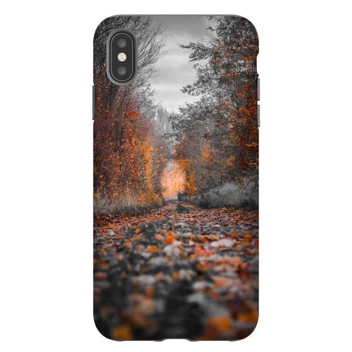 iPhone Xs Max StrongFit Fall trees  by Winston