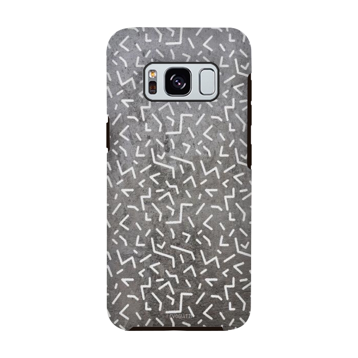 Galaxy S8 StrongFit Paint PA Calm Grey by ''CVogiatzi.
