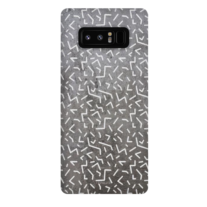 Galaxy Note 8 StrongFit Paint PA Calm Grey by ''CVogiatzi.