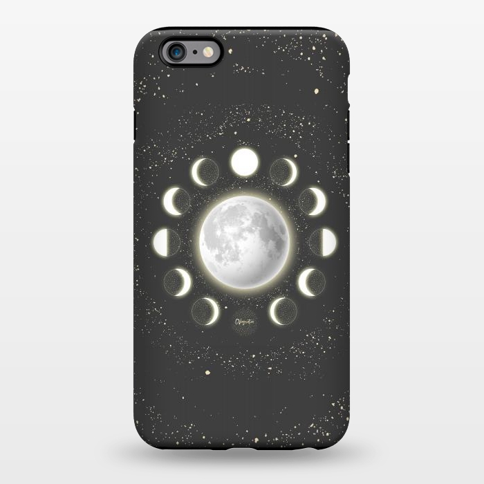iPhone 6/6s plus StrongFit Telescope Dreamy Shine-Phases of the Moon by ''CVogiatzi.