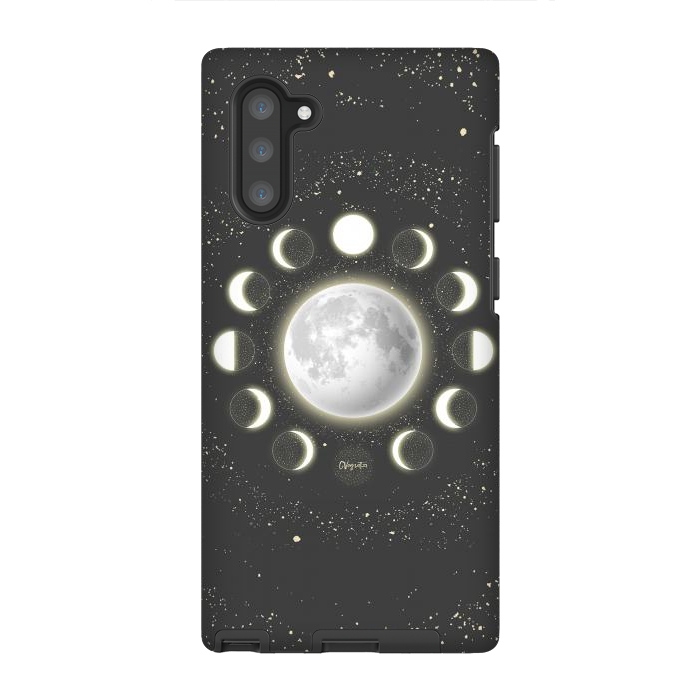 Galaxy Note 10 StrongFit Telescope Dreamy Shine-Phases of the Moon by ''CVogiatzi.