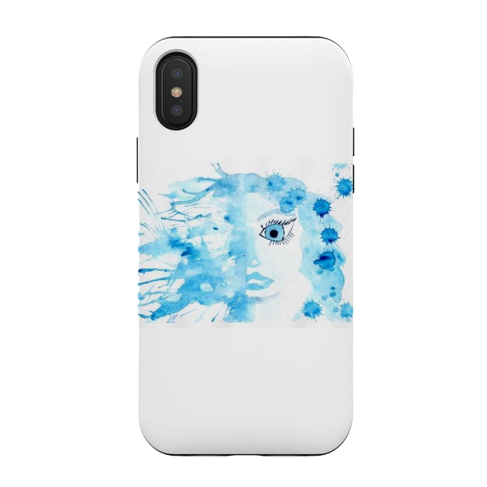 iPhone Xs / X StrongFit Beautiful mermaid  by ArtKingdom7