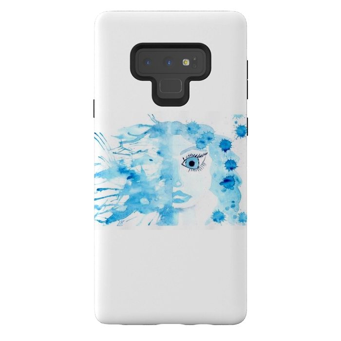 Galaxy Note 9 StrongFit Beautiful mermaid  by ArtKingdom7