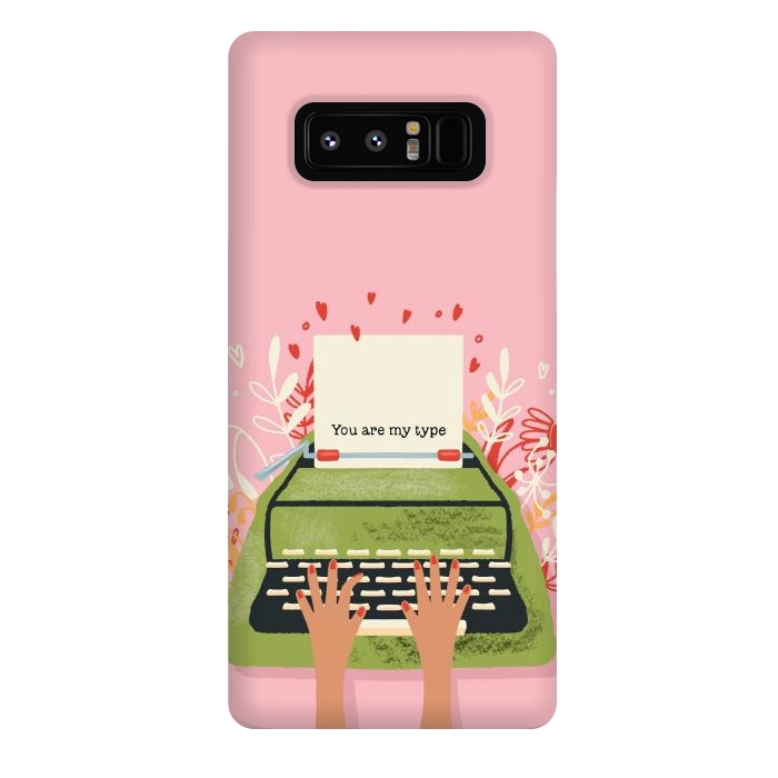 Galaxy Note 8 StrongFit You Are My Type, Happy Valentine's Day by Jelena Obradovic
