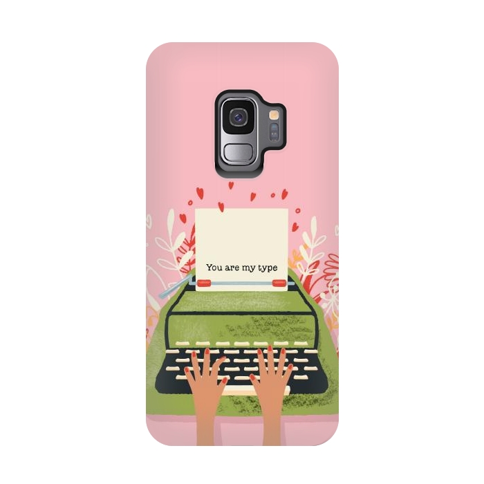 Galaxy S9 StrongFit You Are My Type, Happy Valentine's Day by Jelena Obradovic