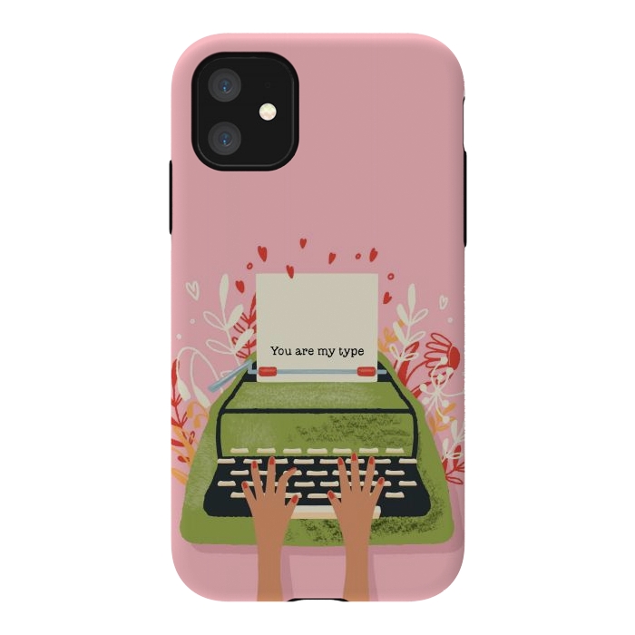 iPhone 11 StrongFit You Are My Type, Happy Valentine's Day by Jelena Obradovic