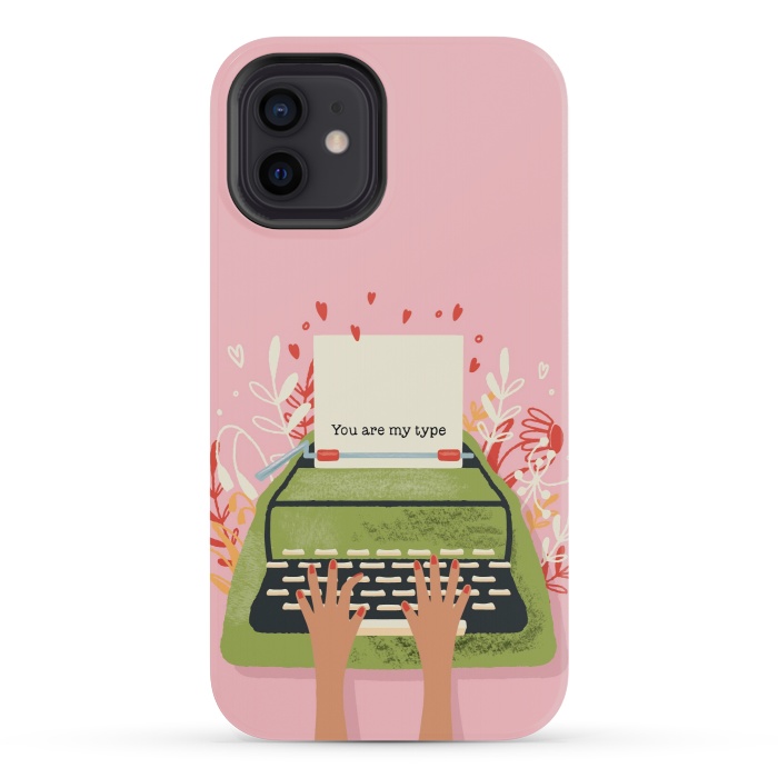 iPhone 12 mini StrongFit You Are My Type, Happy Valentine's Day by Jelena Obradovic