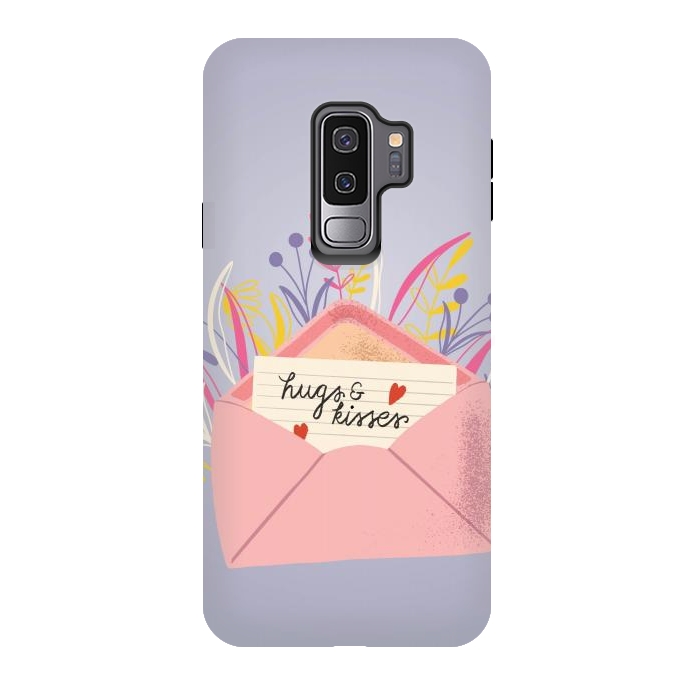 Galaxy S9 plus StrongFit Hugs and Kisses, Happy Valentine's Day 1 by Jelena Obradovic