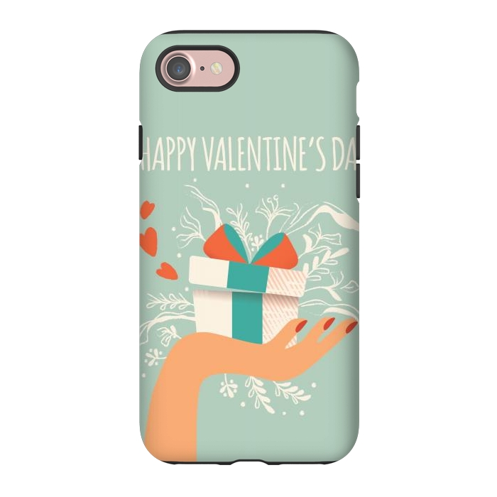 iPhone 7 StrongFit Love gift, Happy Valentine's Day 1 by Jelena Obradovic